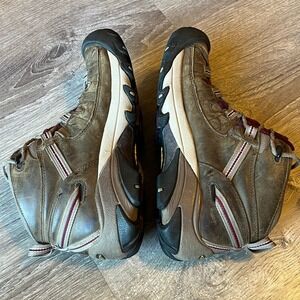 Keen Targhee II Mid Waterproof Hiking Boot Brown Leather Womens 9 UK 6.5 EU 39.5